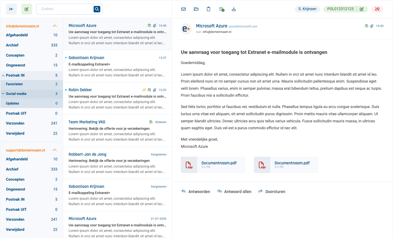 E-mail module V2